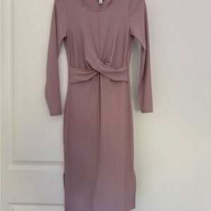 NINE WEST women’s long sleeve ribbed dress size XS 0 2